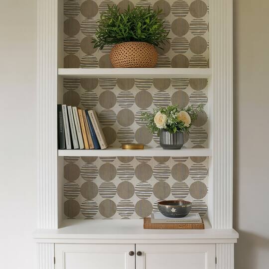 Designs Direct Horizon Circles Peel & Stick Wallpaper